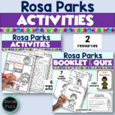 Rosa Parks Activities BUNDLE Black History