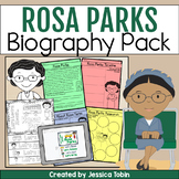 Rosa Parks Biography Graphic Organizer - Black History Mon
