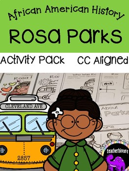 Preview of Rosa Parks Activity Pack {K-1}