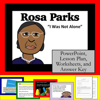 Preview of Rosa Parks : "An Interview: I Was Not Alone" Cause and Effect, Nelson Mandela