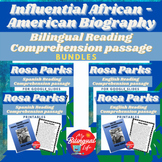 Rosa Parks - Bilingual Biography Activity Bundle - Women's