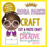 Rosa Parks Black History Craft