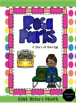Preview of Rosa Parks Black History Month Diversity Bundle