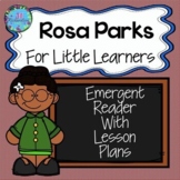 Black History Month ESL Rosa Parks Reader Kindergarten Act