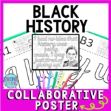 Black History Collaborative Poster - Rosa Parks- Team Work