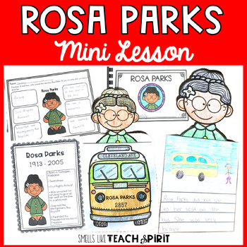 Preview of Rosa Parks | Writing | Mini Lesson | Black History Month