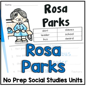 Preview of Rosa Parks Facts and Timelines