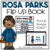 Rosa Parks Activities Flip Up Book, Black History Month Ac