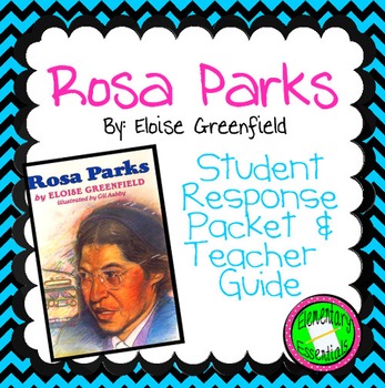 Preview of Rosa Parks (Greenfield) Comprehensive Novel Study & Teacher Guide - CCSS Aligned