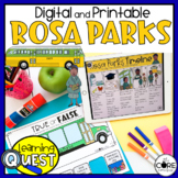 Rosa Parks Digital Activities - Civil Rights Leaders - Bla