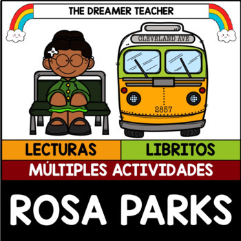 Preview of Rosa Parks: Libro Emergente y Actividades | Distance Learning