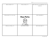 Rosa Parks Lotus Square - Social Studies Graphic Organizer