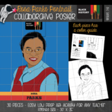 Rosa Parks Portrait Poster - Black History Month Collabora