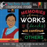 Rosa Parks Portrait and Quotation Collaborative posters - 
