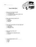 Rosa Parks Quiz