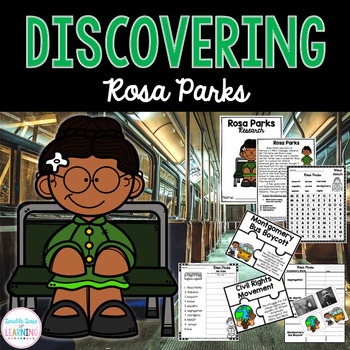 Preview of Rosa Parks Research Unit with PowerPoint