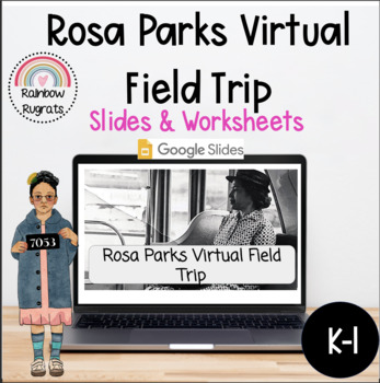 Preview of Rosa Parks Virtual Field Trip Digital and Printable Lesson