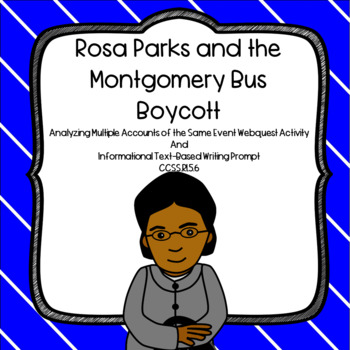 Preview of Rosa Parks and the Montgomery Bus Boycott Multiple Accounts of the Same Event
