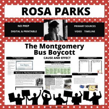Preview of Rosa Parks and the Montgomery Bus Boycott | The Civil Rights Movement