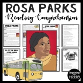 Rosa Parks Montgomery Bus Boycott Reading Comprehension Ci