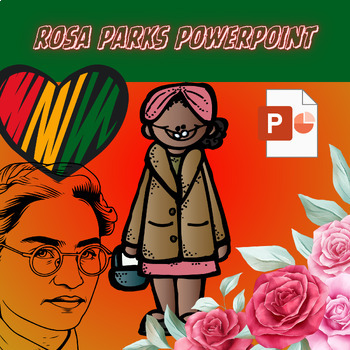 Preview of Rosa parks powerpoint - black history month ppt