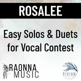 Rosalee from Easy Solos and Duets for Vocal Contest #