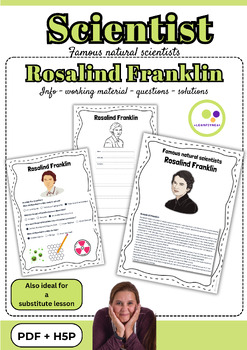 Preview of Rosalind Franklin | Scientist | PDF H5P | Chemist | Chemistry