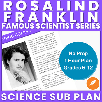 Preview of Rosalind Franklin: Discover DNA History, Double Helix (NO PREP) Activities++