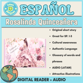 Preview of Rosalinda Quinceañera- Digital Reader with Audio- SP. 1-3
