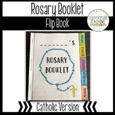 Rosary Flipbook - Rosary Tab Book - Catholic Version