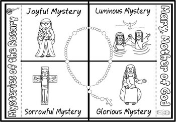 Mysteries of the Rosary Coloring Book – Mustard Seed Training