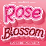 Rose Blossom Font