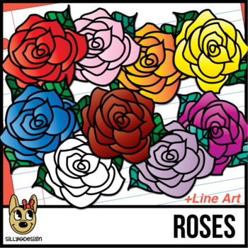Preview of Rose Clip Art