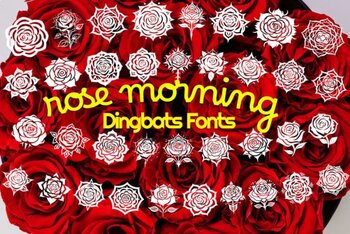 Preview of Rose Morning Font