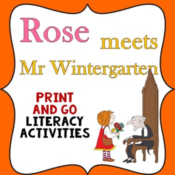 Preview of Rose meets Mr Wintergarten by Bob Graham Book Study