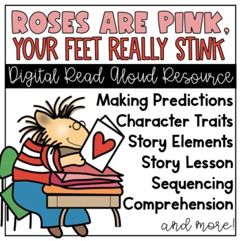 Preview of Roses are Pink, Your Feet Really Stink Valentine Digital Companion for Google™