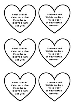 Roses are Red Poem by Miss Irvine's Class | TPT