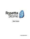 Rosetta Stone Lesson Tracking Log (Student Data Packet)