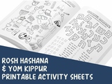 Rosh Hashana & Yom Kippur Activities for Jewish Kids 6+