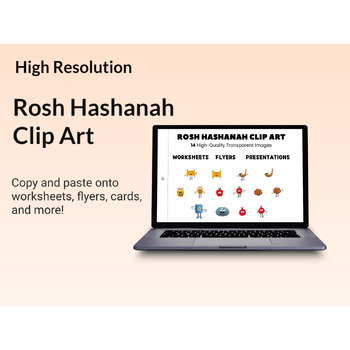 Preview of Rosh Hashanah Clip Art Characters