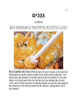 Preview of Rosh Hashanah & Yom Kippur Activities Guide