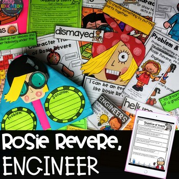 Preview of Rosie Revere, Engineer Activities | Back to School STEM Activities