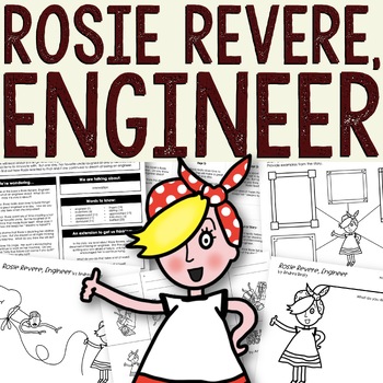 Preview of Rosie Revere Engineer Craft Interactive Read Aloud and Activities | Engineering