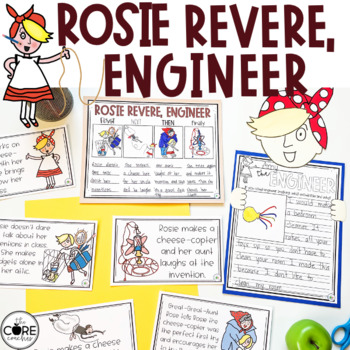 Preview of Rosie Revere Engineer Read Aloud - Growth Mindset - Reading Comprehension
