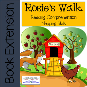 Preview of Rosie's Walk Comprehension and Mapping Activities DIGITAL DISTANCE LEARNING
