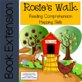 Rosie's Walk Comprehension and Mapping Activities DIGITAL 