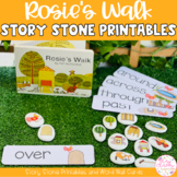 Rosie's Walk | Story Stones Printables and Word Wall