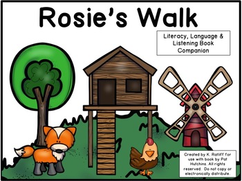 Preview of Rosie's Walk :  A Literacy, Language and Listening Book Companion