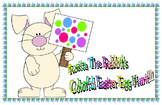 Rosita the rabbit's colorful Easter egg hunt