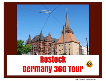 Preview of Rostock Germany Tour Project - Digital or Printable - distance learning